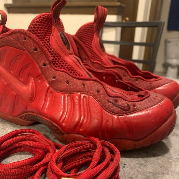 red uptown foamposites